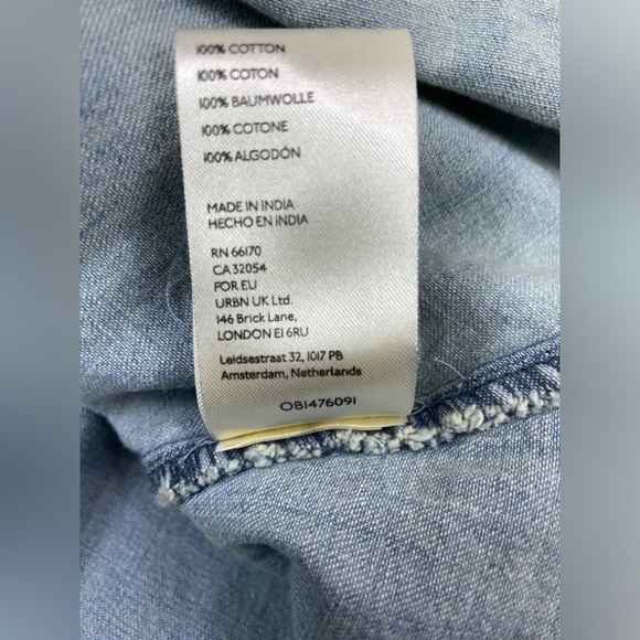 Free People Pocket Full Of Sunshine Blue Bloom - Picture 8 of 9